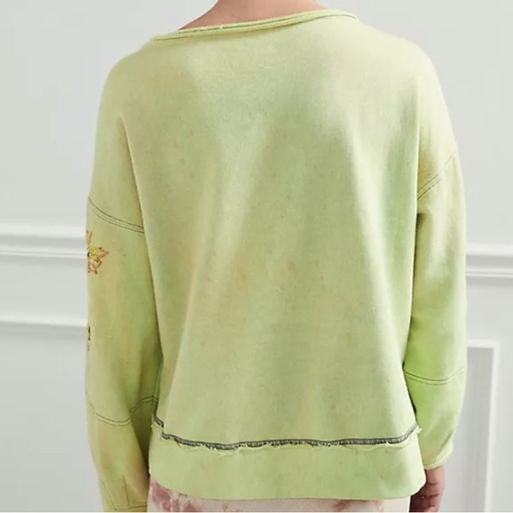 Daily Practice by Anthropologie Azalea Tie-dye crewneck sweater - Picture 3 of 7